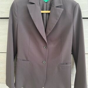 United Colors Of Benetton Dark Brown Women's Blazer